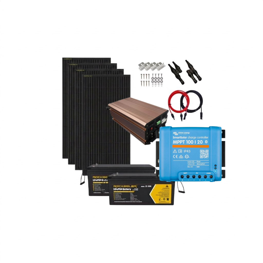 ROCKSOLAR 3000W 12V Off-Grid Solar System