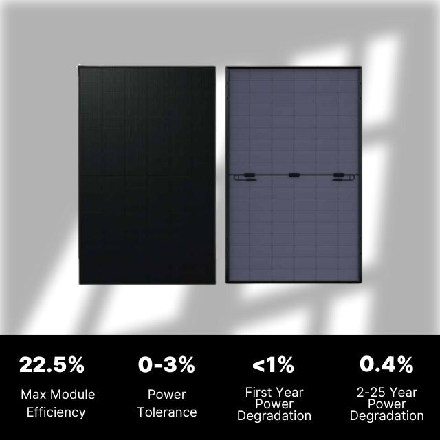 LONGi LR7-54HGBB 450W Rigid Monocrystalline Bifacial Solar Panel(36pcs/Pallet)