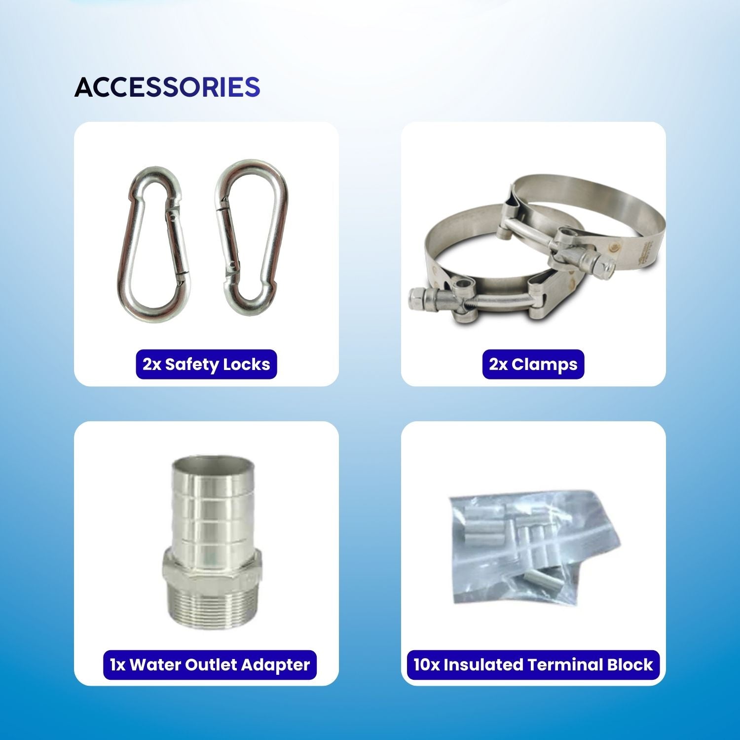 Kit de pompe submersible solaire Rocksolar 1,61 HP 