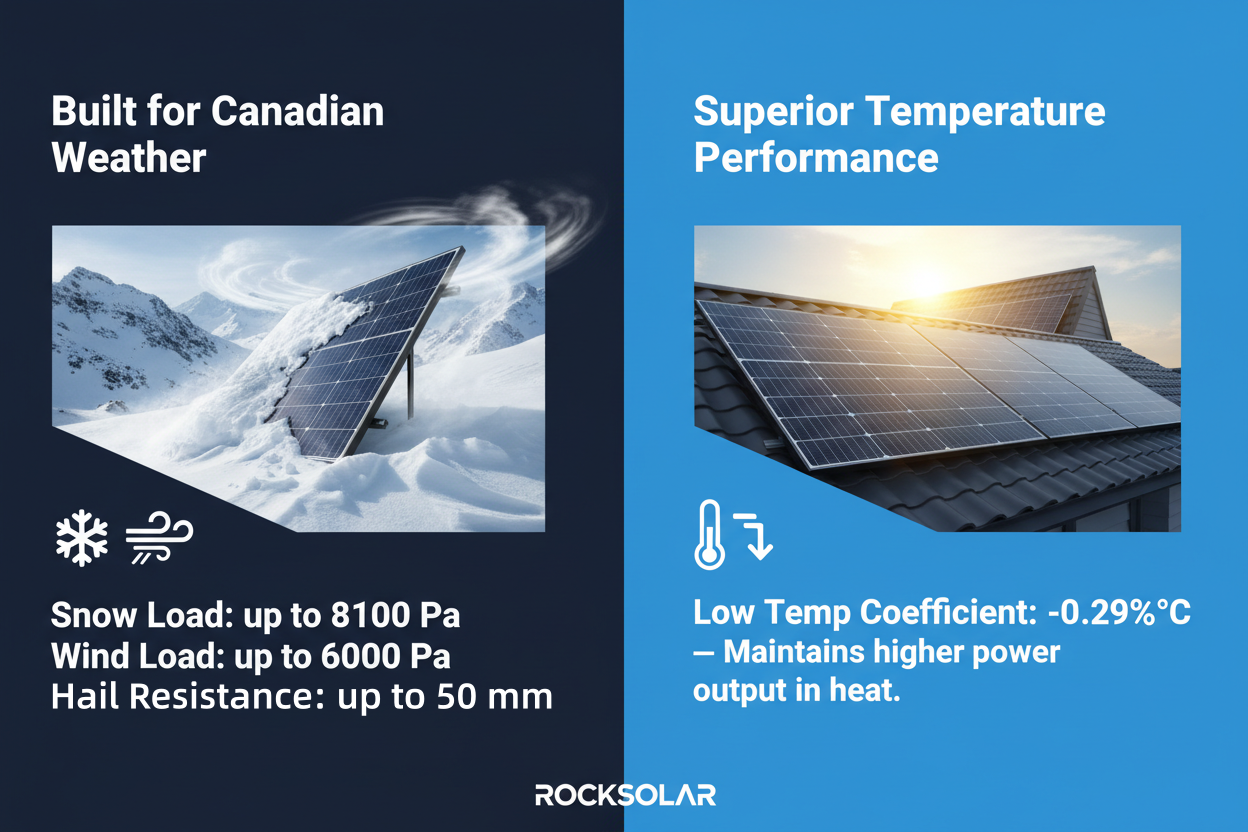 Canadian Solar 450W TOPHiKu6 All-Black Double Glass Solar Panel – N-Type TOPCon