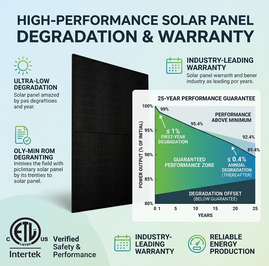 Canadian Solar 450W TOPHiKu6 All-Black Double Glass Solar Panel – N-Type TOPCon