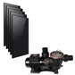 Solar Swimming Pool Pump  2.14HP + (440W solar panel x5)