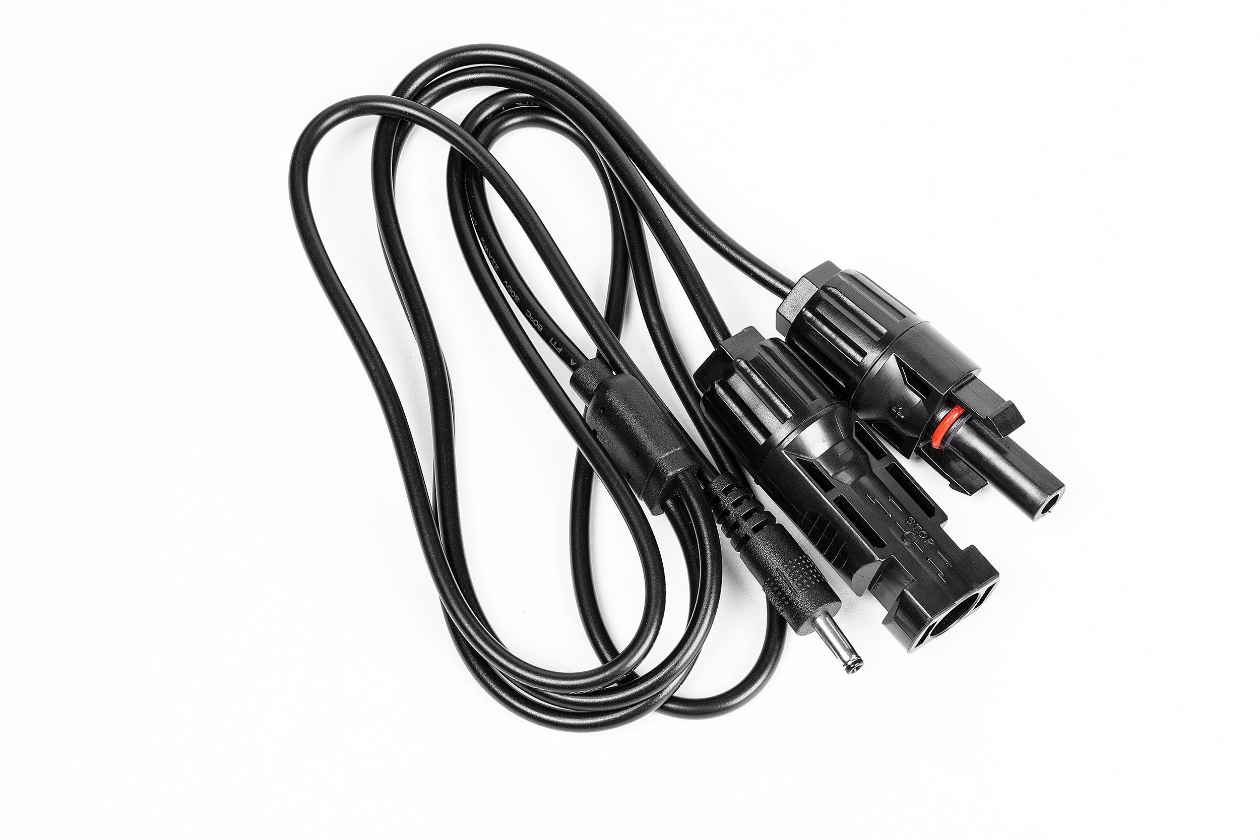 Câble adaptateur de connecteur CC solaire Rocksolar de 1,8 m (6 pi) et de calibre 16 AWG