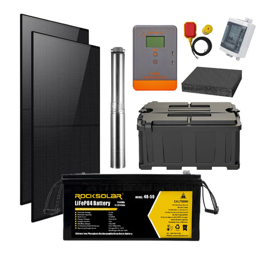 Solar DC Brushless Pump System for Cattle Farmers – Reliable Off-Grid Water Solution