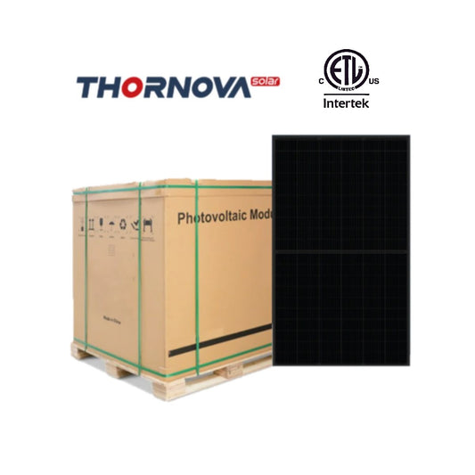 THORNOVA 700W Dual Glass Monocrystalline Bifacial Solar Panel (Pallet - 31 Panels)