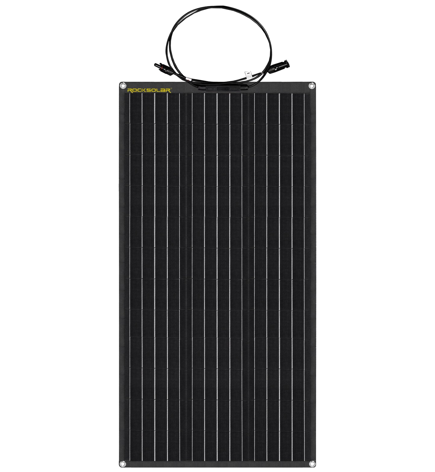 ROCKSOLAR 200W 2-Pack 12V Flexible Monocrystalline Solar Panels