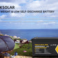 ROCKSOLAR 24V 100Ah Deep Cycle LiFePO4 Battery with BMS System
