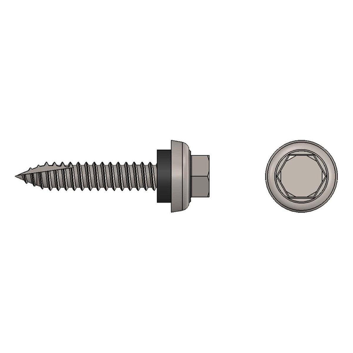 S5 14 x 1.5 Inch Metal to Wood Screw