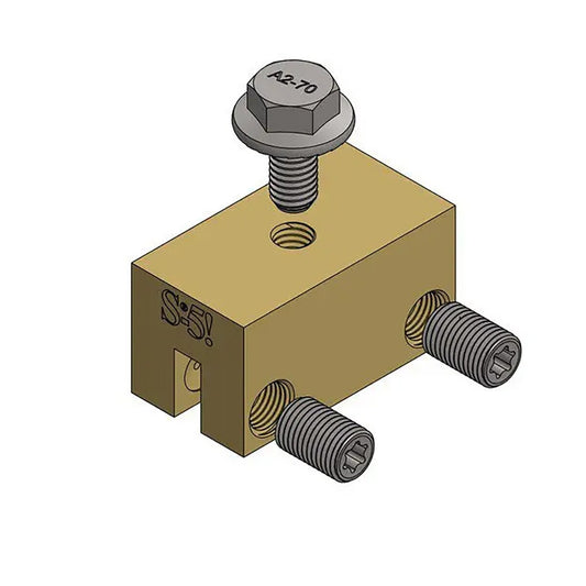 S-5-B Brass Clamp