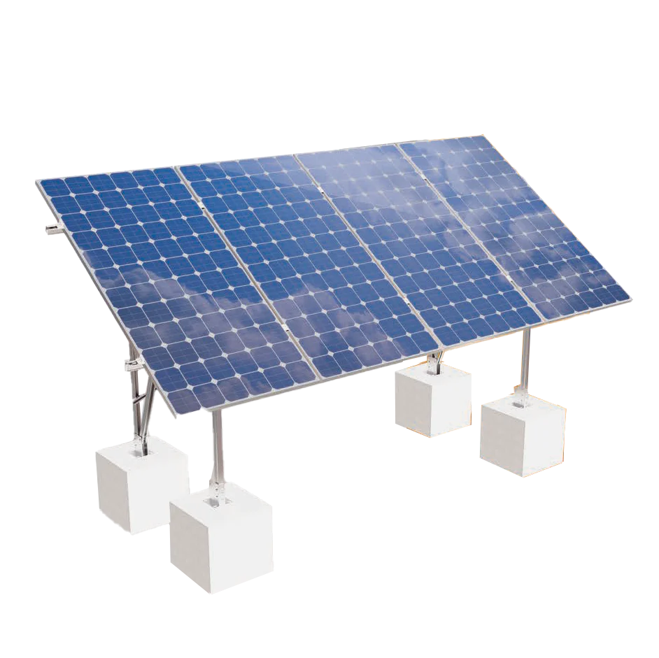 Elios Terra G4 | Ground Mount System For 4 Solar Panels | Ground Mounting System