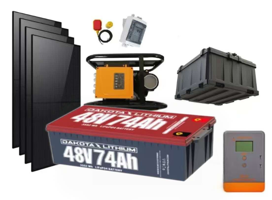 Système de pompe à eau solaire CC sans balais II – Solution d'approvisionnement en eau hors réseau pour les agriculteurs