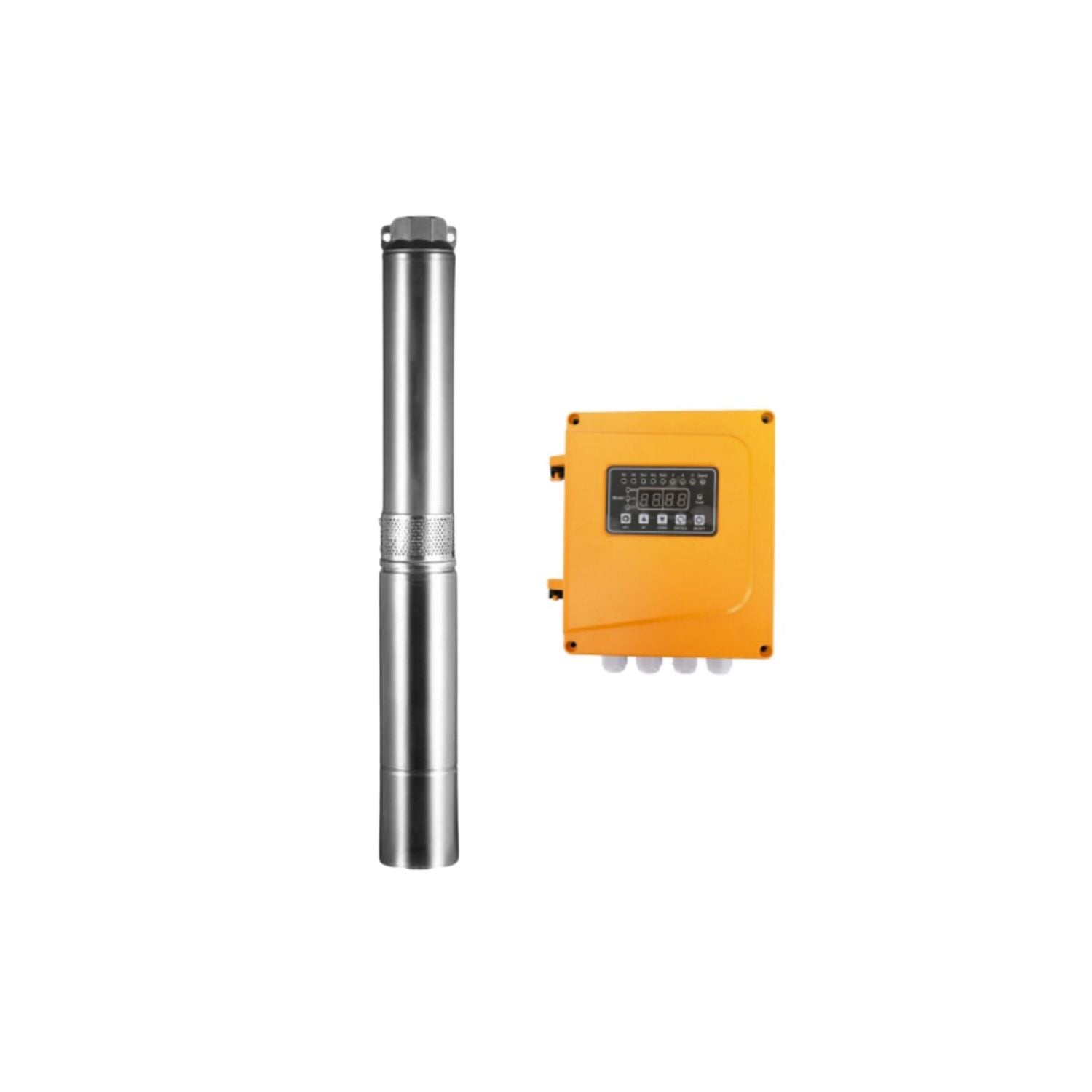 Pompe submersible hybride solaire AC/DC Rocksolar 1.34CV