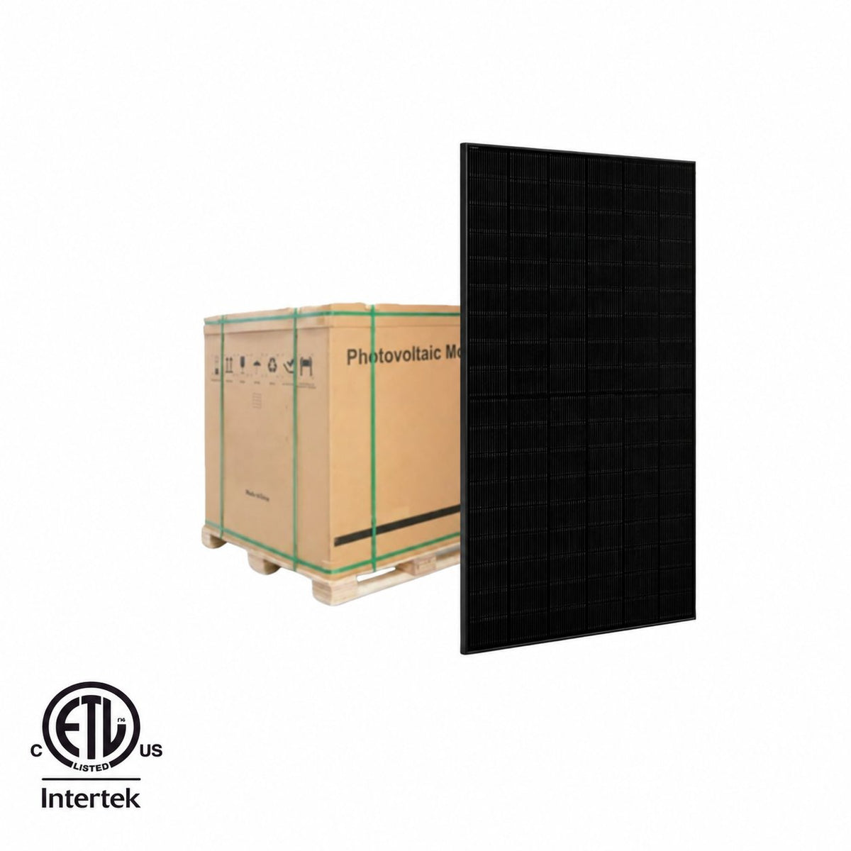 JA Solar JAM60D41 LB 500W N-Type Double Glass Bifacial Module(36pcs/Pallet)