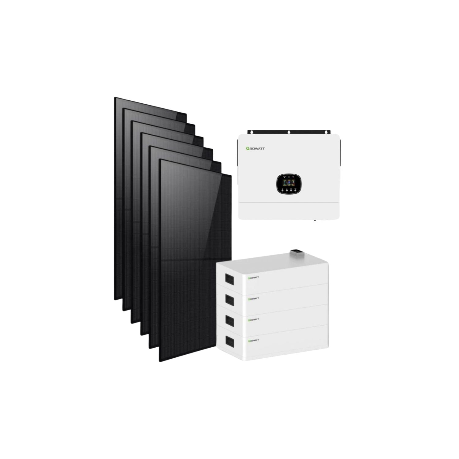 Système solaire hors réseau monophasé 6 kW 120/240 Vca (120 V/240 V 60 A) 