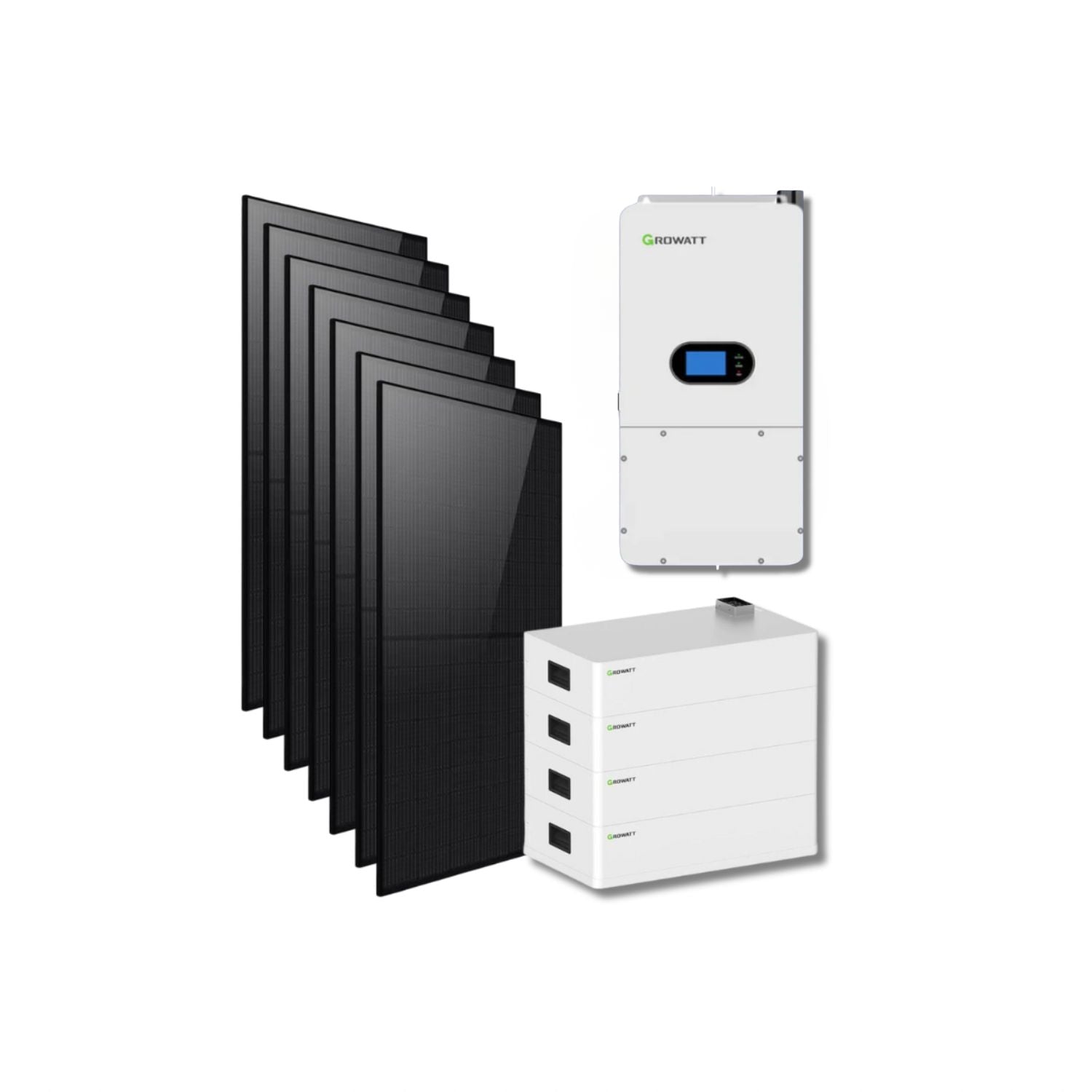 12 KW Split Phase 120/240Vac Off-Grid Solar System