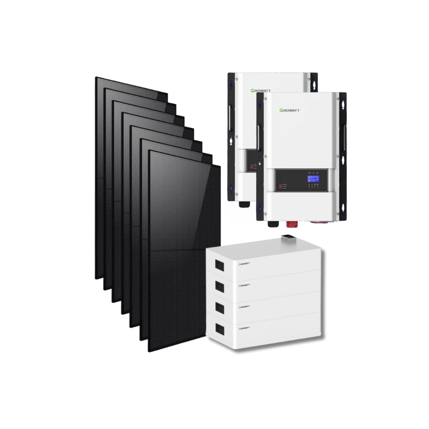 24KW Off-Grid Home Solar System with 30Kwh Battery