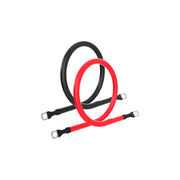 Rocksolar 8-inch 6AWG Battery Interconnect Cable Set