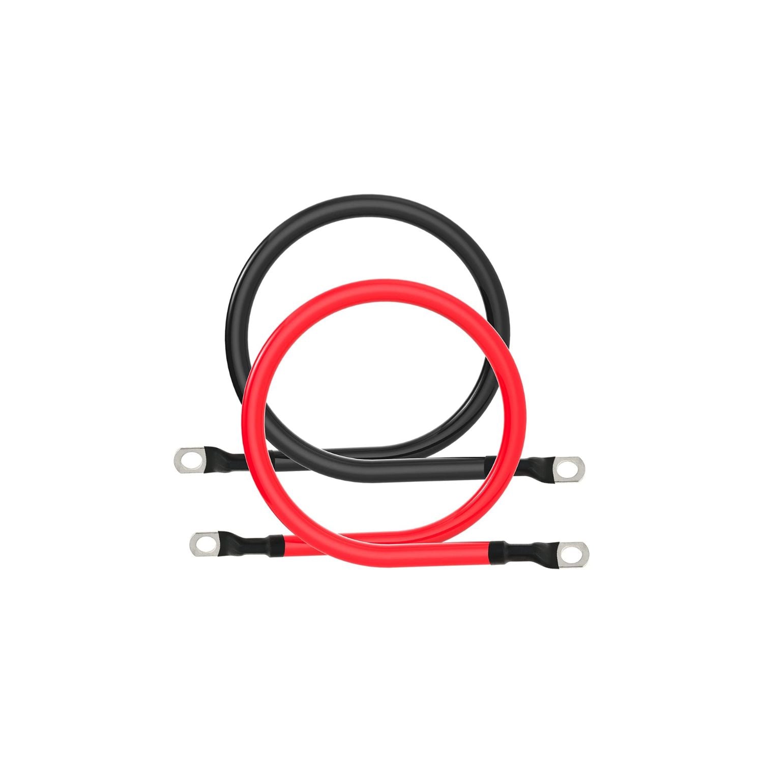 Ensemble de câbles d'interconnexion de batterie Rocksolar de 12 pouces et de calibre 3 AWG 