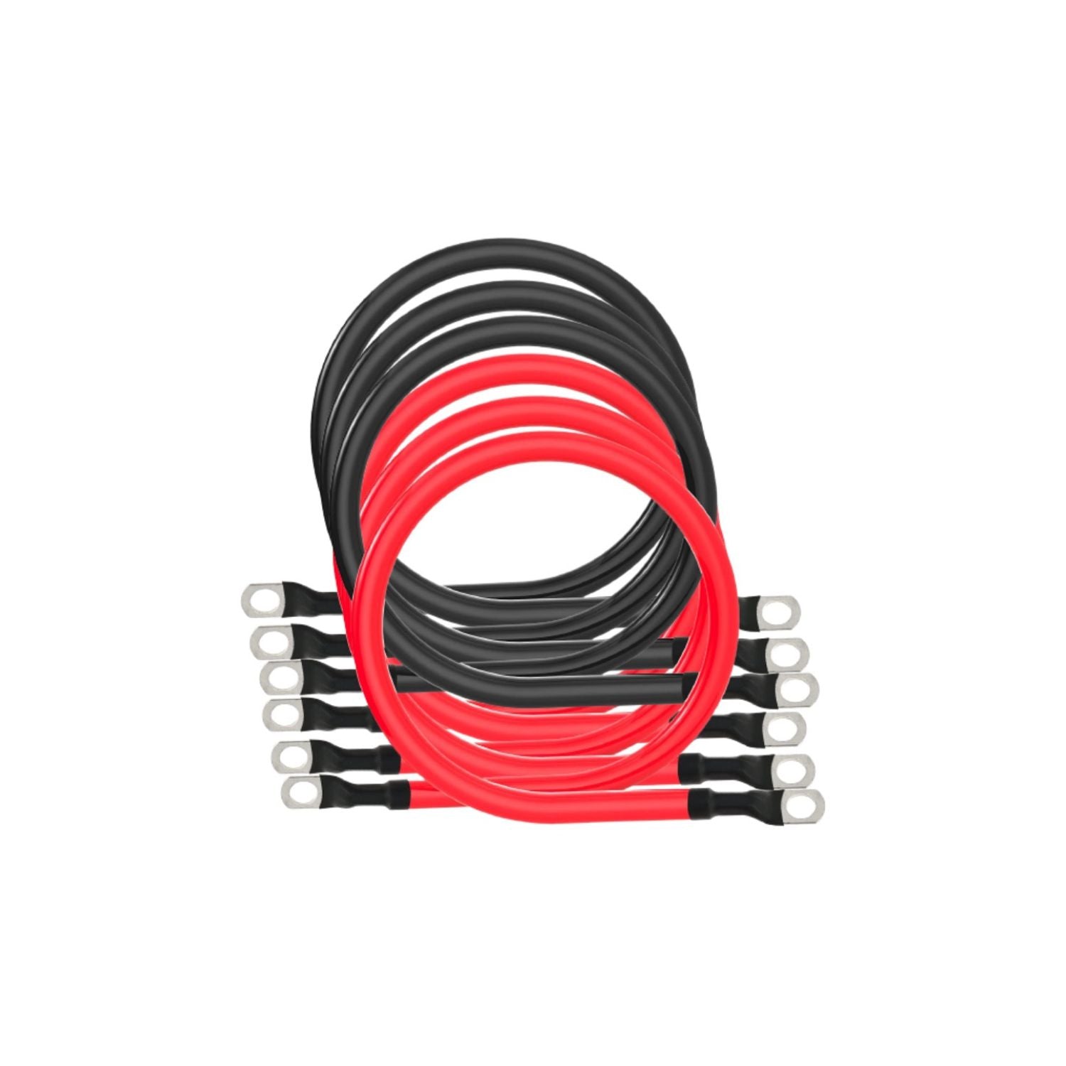 Kit de câblage Rocksolar série 6AWG pour batteries 12 V vers 24 V, 36 V ou 48 V 