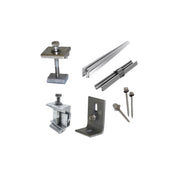 Ensemble complet de montage sur toiture pour toit en bardeaux