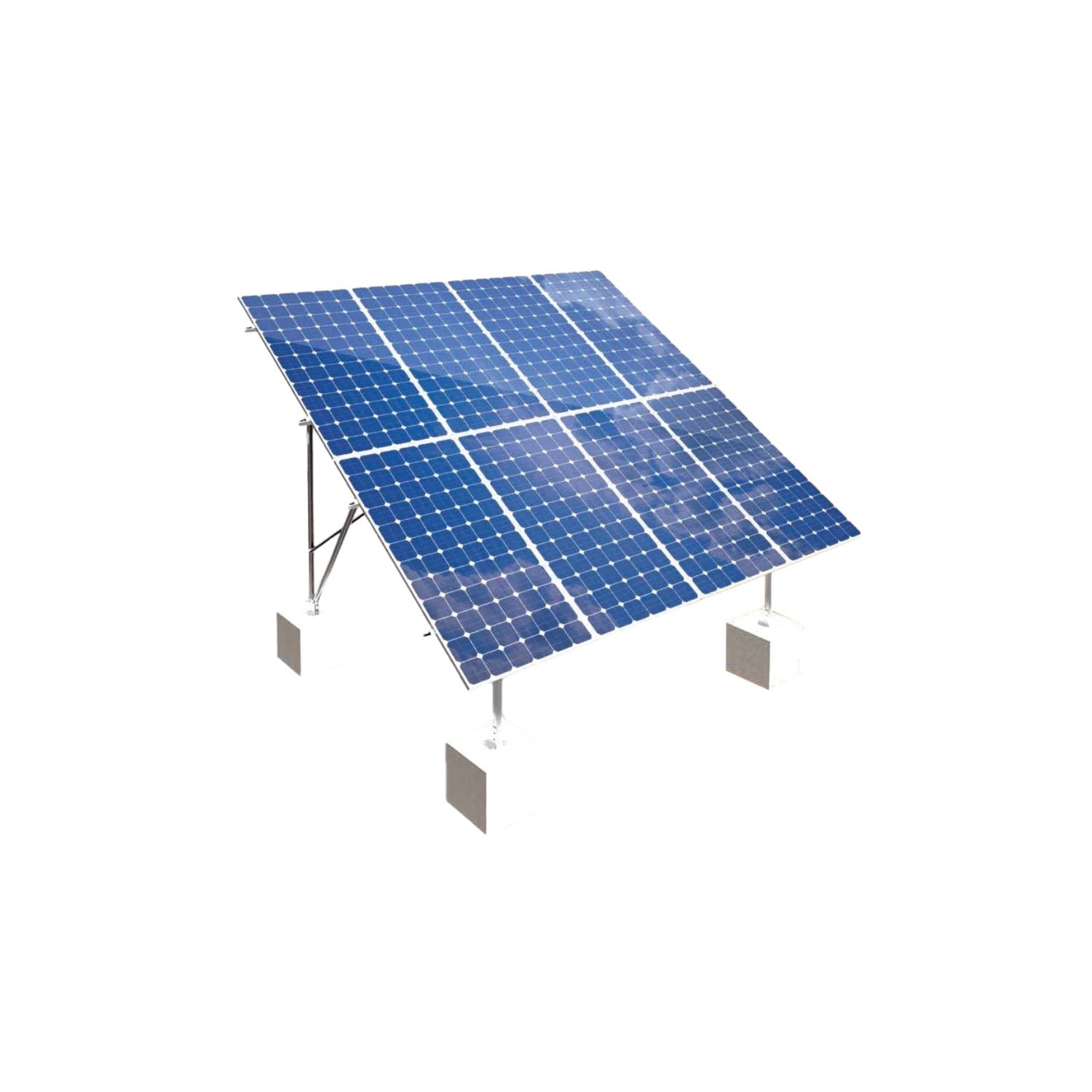 Elios Terra G8 | Ground Mount System For 8 Solar Panels | Ground Mounting System