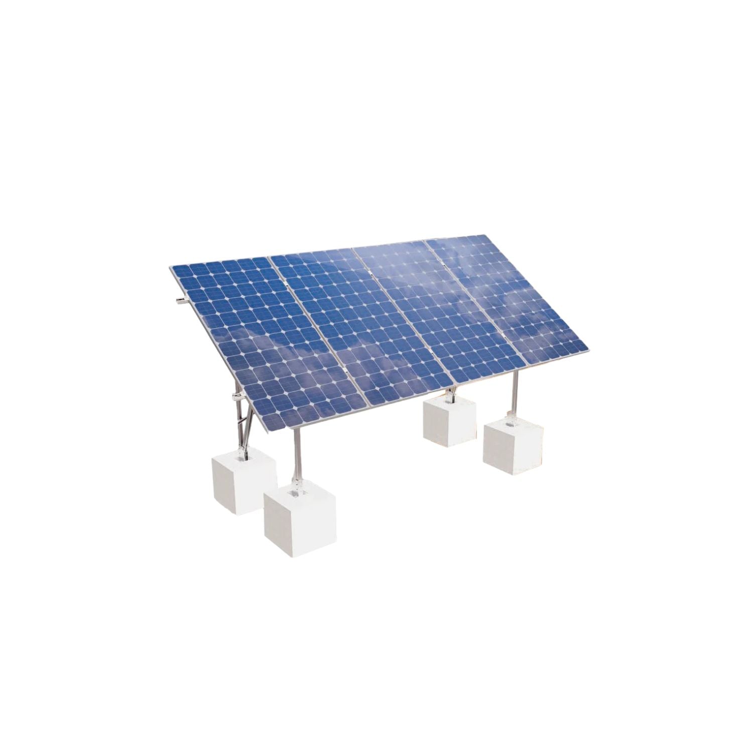 Elios Terra G4 | Ground Mount System For 4 Solar Panels | Ground Mounting System