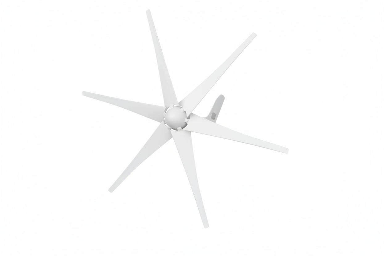 Générateur éolien Rocksolar 600 W 12 V/24 V avec contrôleur hybride MPPT 