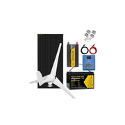ROCKSOLAR 800W 12V Solar Wind Turbine Kit (600W Wind + 200W Solar)