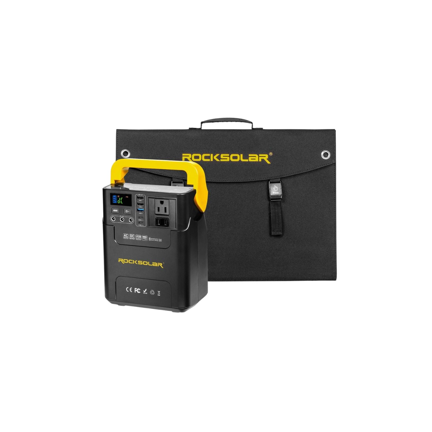 Kit générateur solaire portable ROCKSOLAR Adventurer Pro 100W 133,2Wh