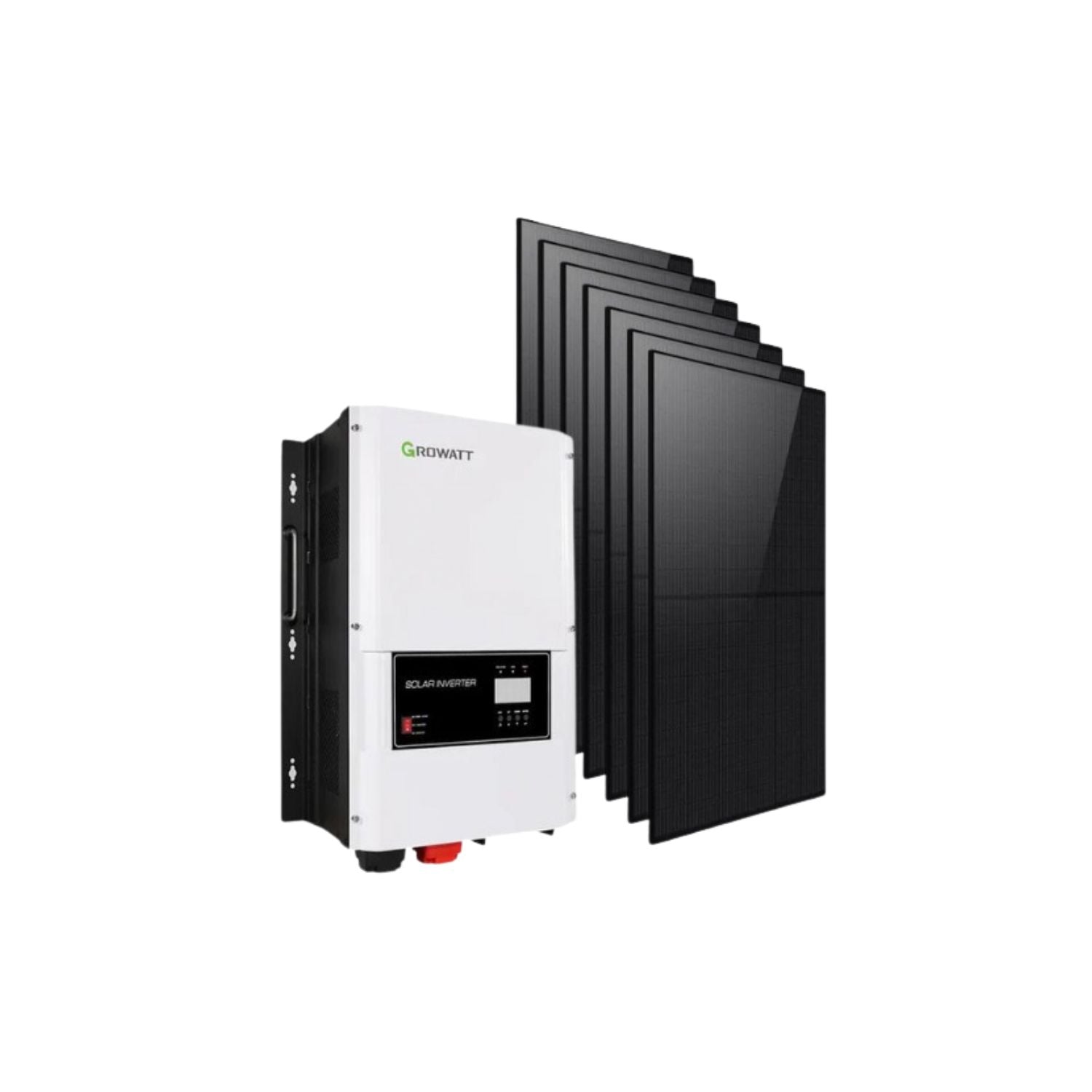 Kit de panneaux solaires hors réseau de 6 kW avec panneaux solaires de 4400 W (120/240 V 60 A) 