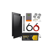 ROCKSOLAR Solar Water Pump Kit – 800W Solar + 24V 100Ah Battery+ 1/3hp Solar Pump