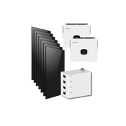 Système solaire domestique autonome de 24 kW avec batterie de 30 kWh