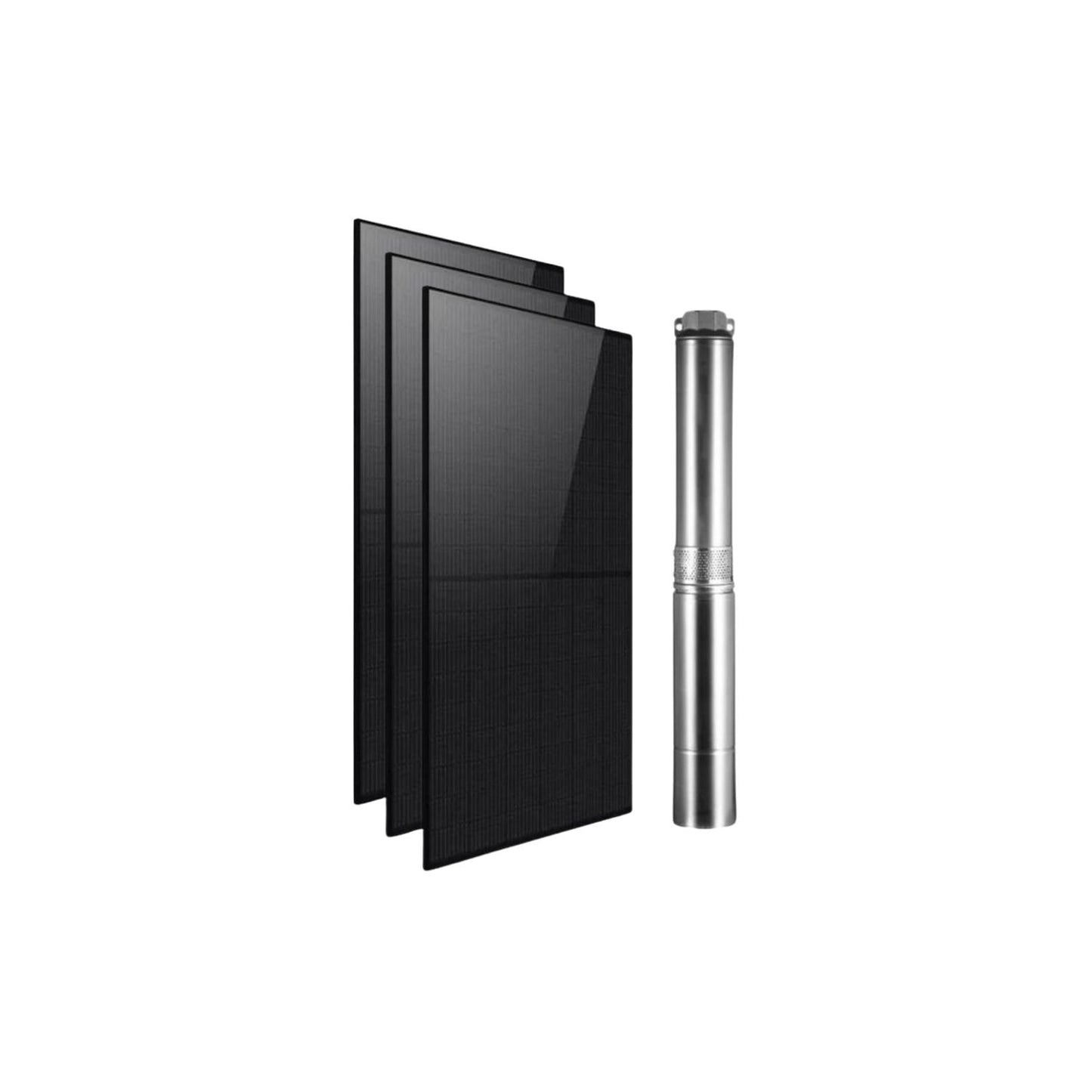 Rocksolar 1.34HP Solar-Powered Submersible Pump Kit