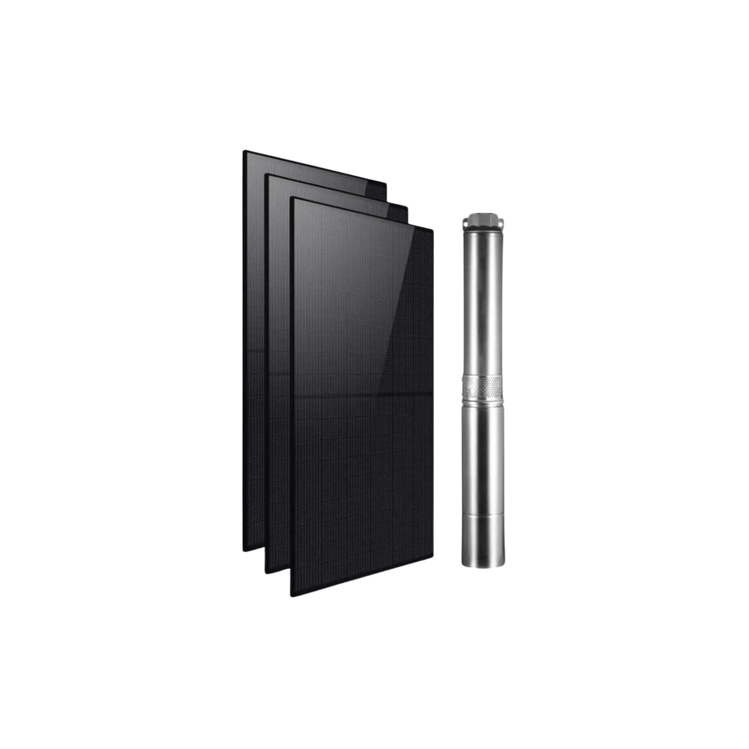 Kit de pompe submersible solaire Rocksolar 1,34 CV 