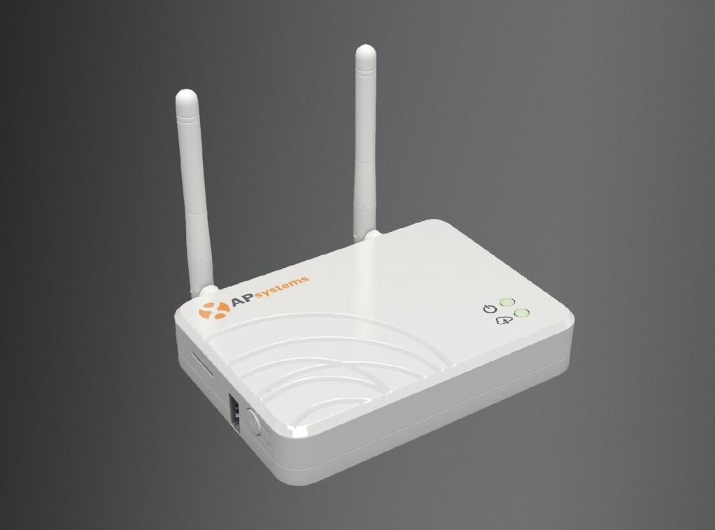 APsystems ECU-R Energy Communication Unit with two antennas