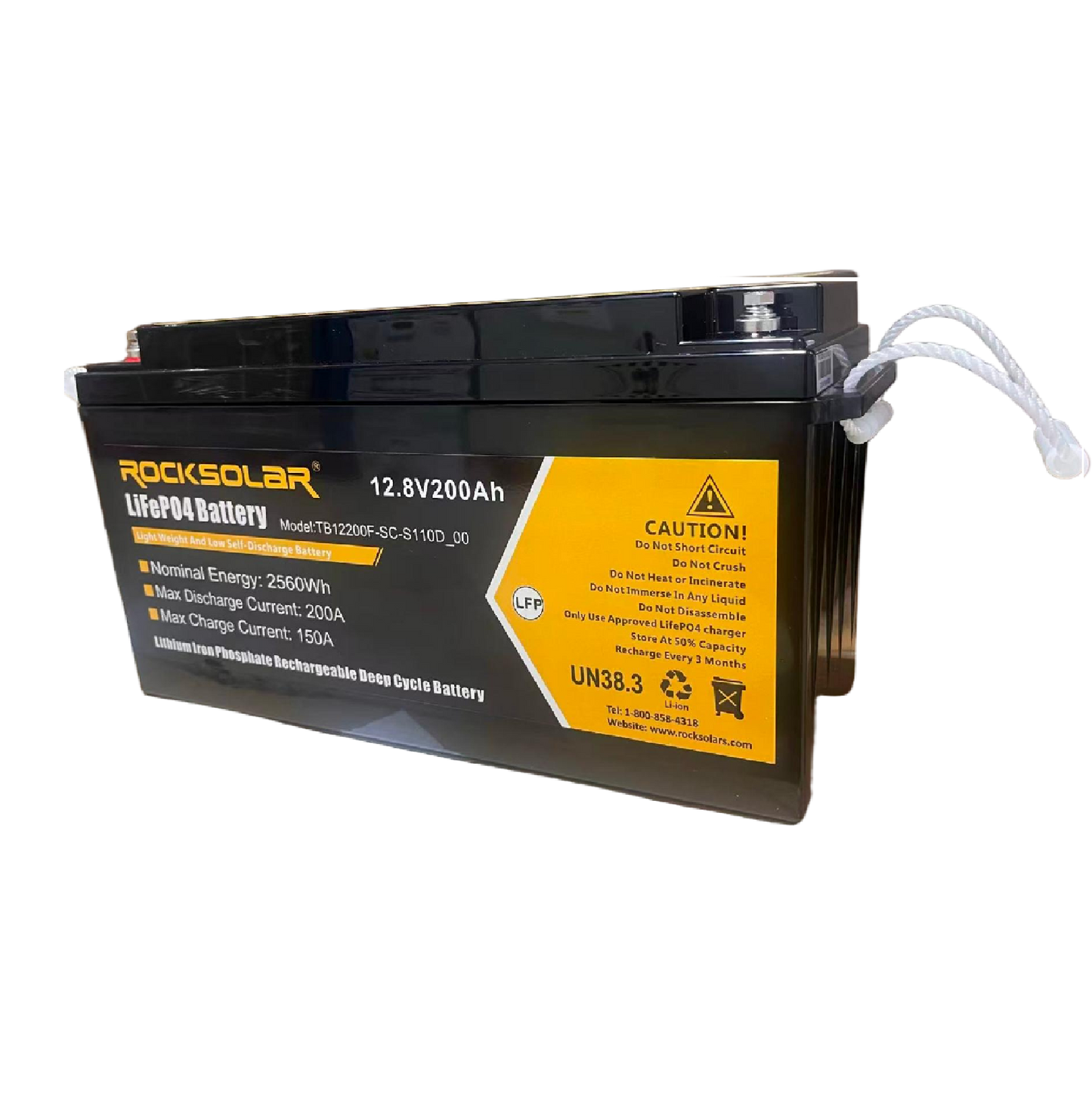 12V 200Ah LiFePO4 Battery