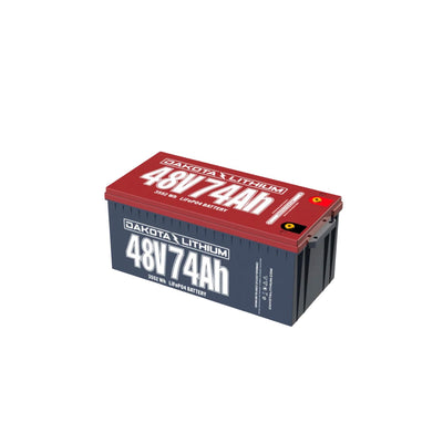 (New) Dakota 48V 74Ah LiFePO4 Battery Pack - Best for Solar, RV, Marine & Off-Grid Power