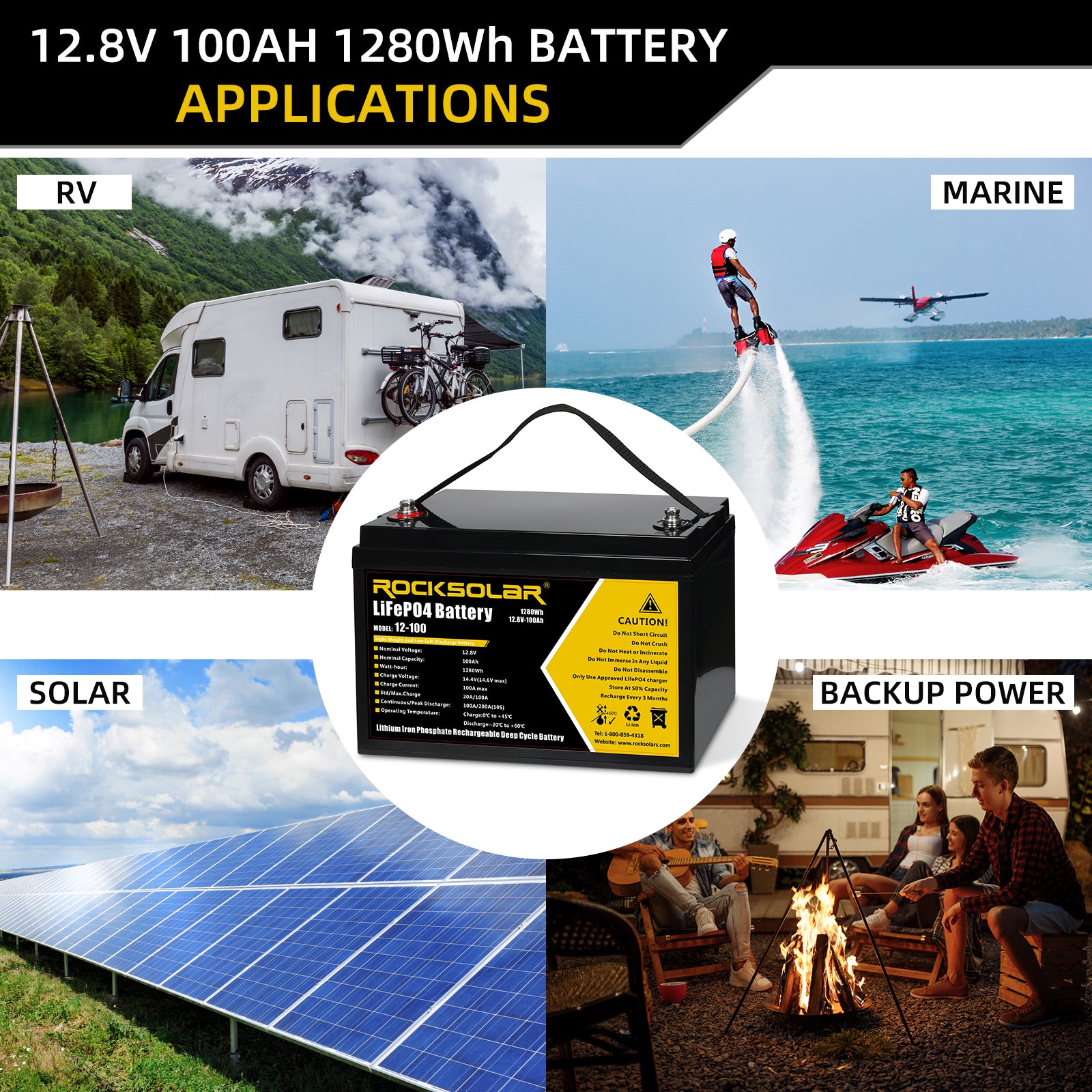 12V 100Ah LiFePO4 Battery  Lithium Lifepo4 Battery Collection