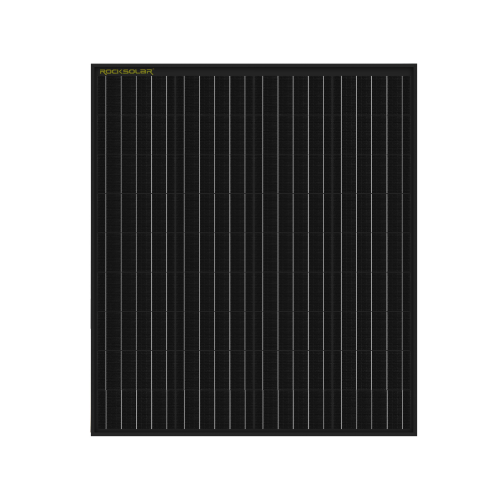 ROCKSOLAR 100W 12V Rigid Solar Panel Kit with 30A PWM Charge Controller