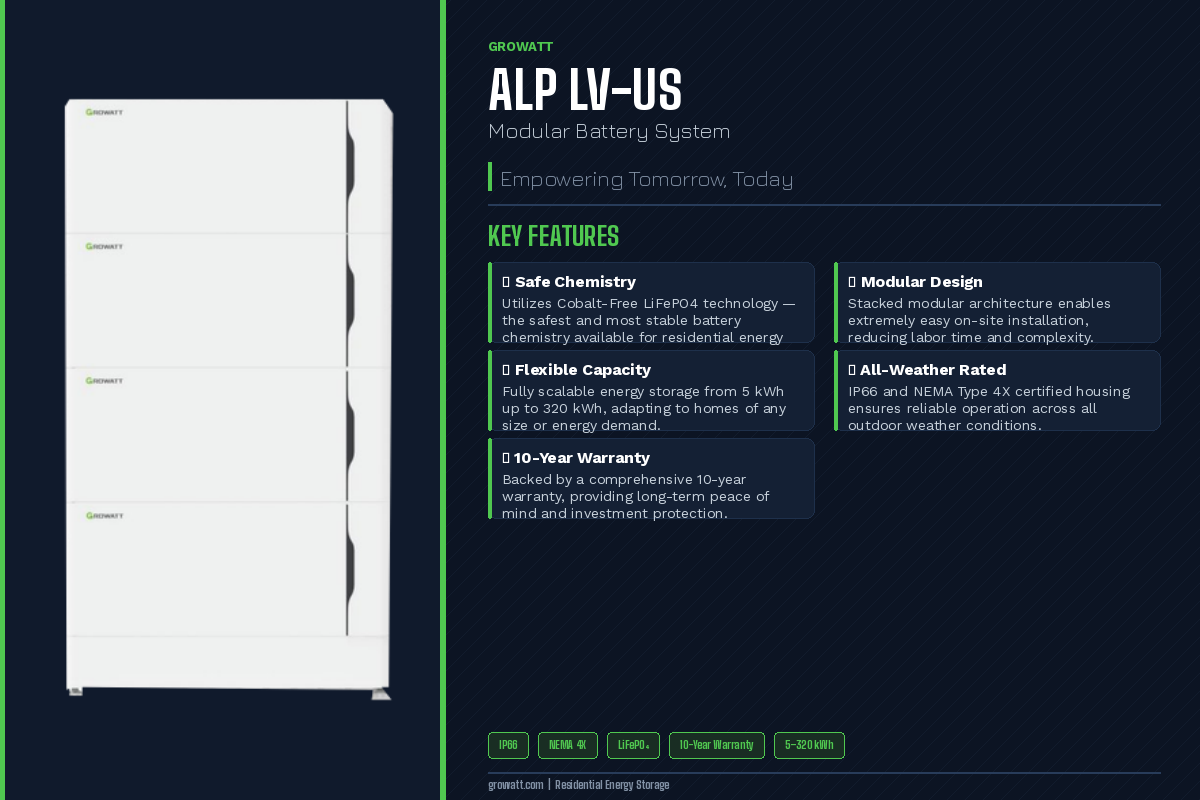3.5 kW Off-Grid Solar System with 5kWh Energy Storage