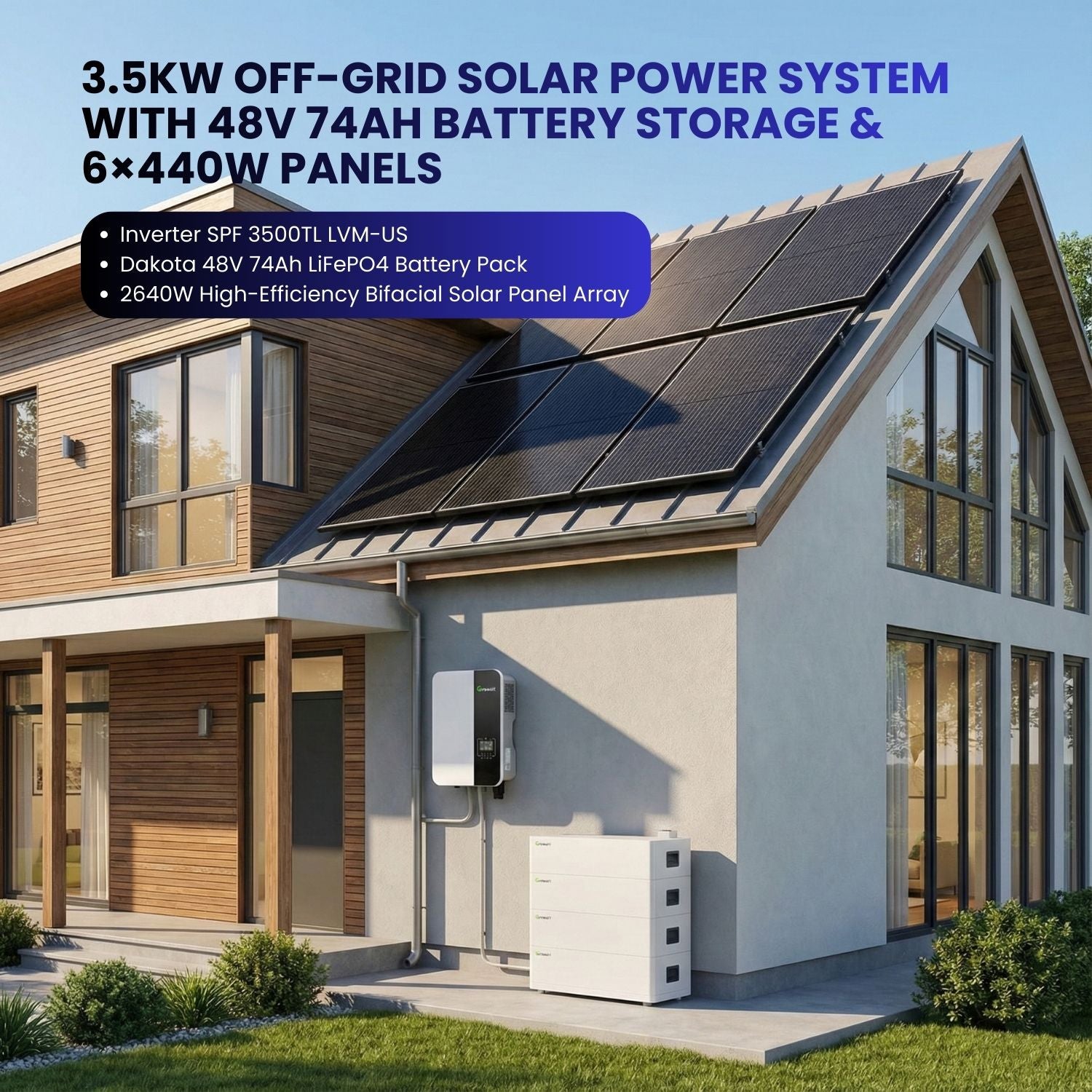 home solar power 3.5kw 