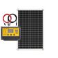 ROCKSOLAR 30W 12V Flexible Solar Panel Basic Kit with PWM Controller