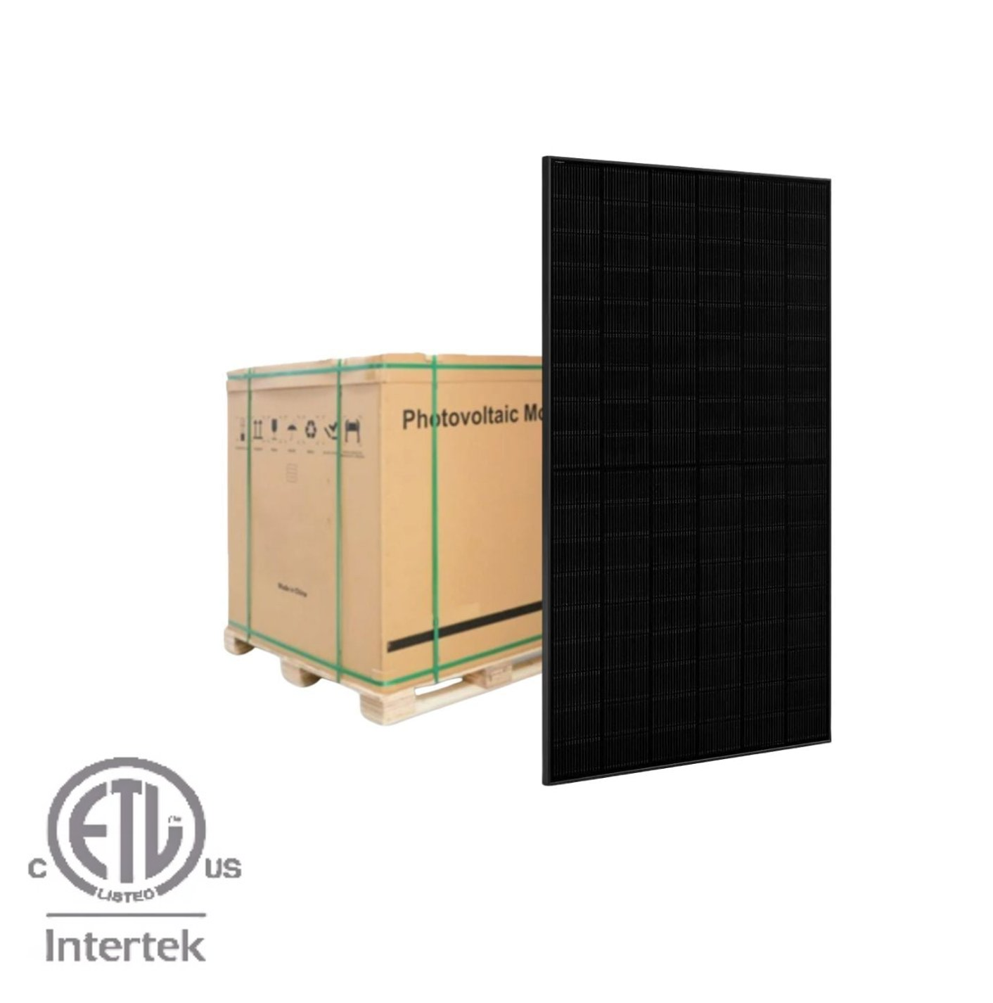 JA Solar JAM60D41 LB 500W N-Type Double Glass Bifacial Module(36pcs/Pallet)