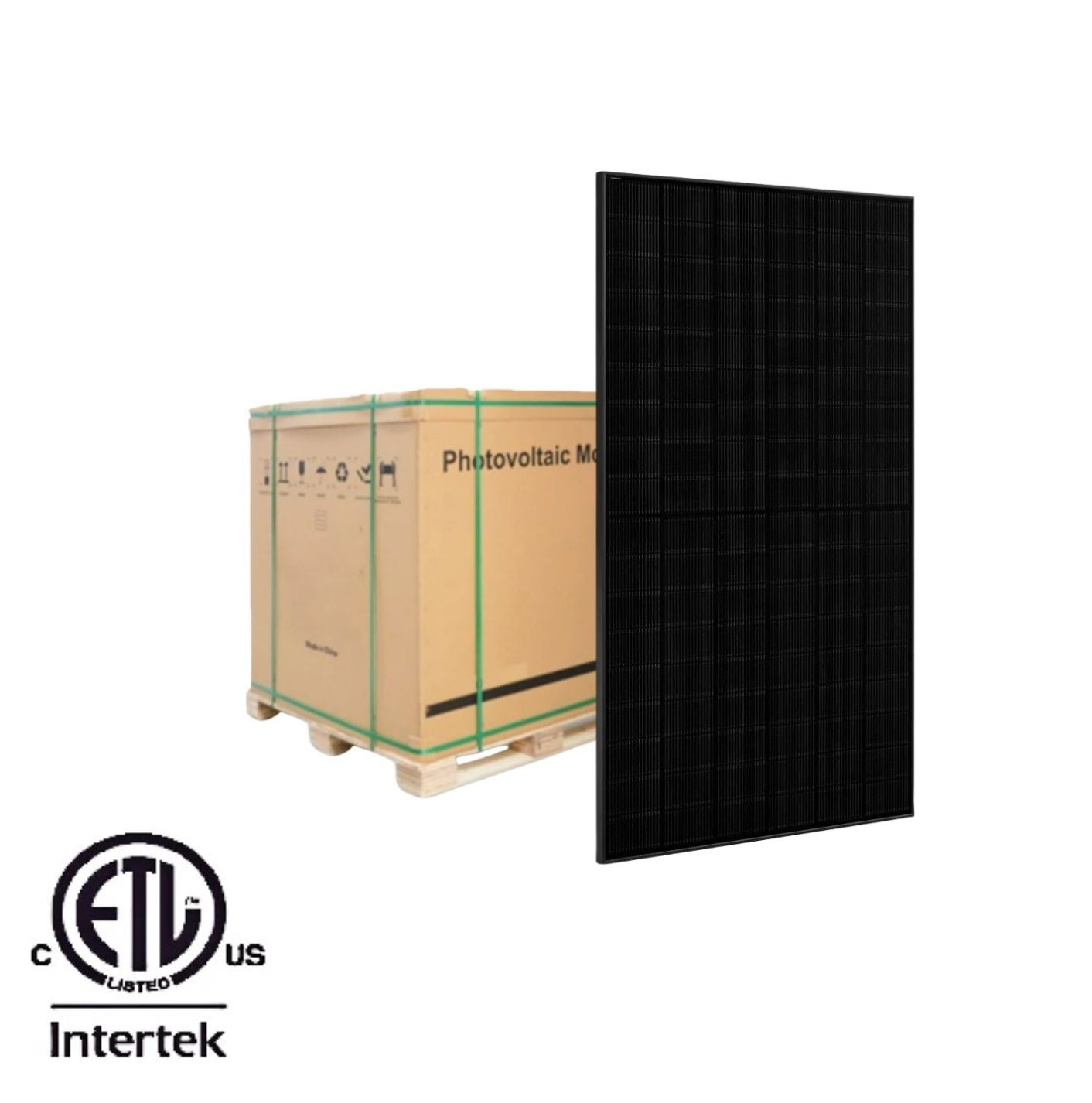 JA Solar JAM66D45 LB 620W N-Type Double Glass Bifacial Module(31pcs/Pallet)