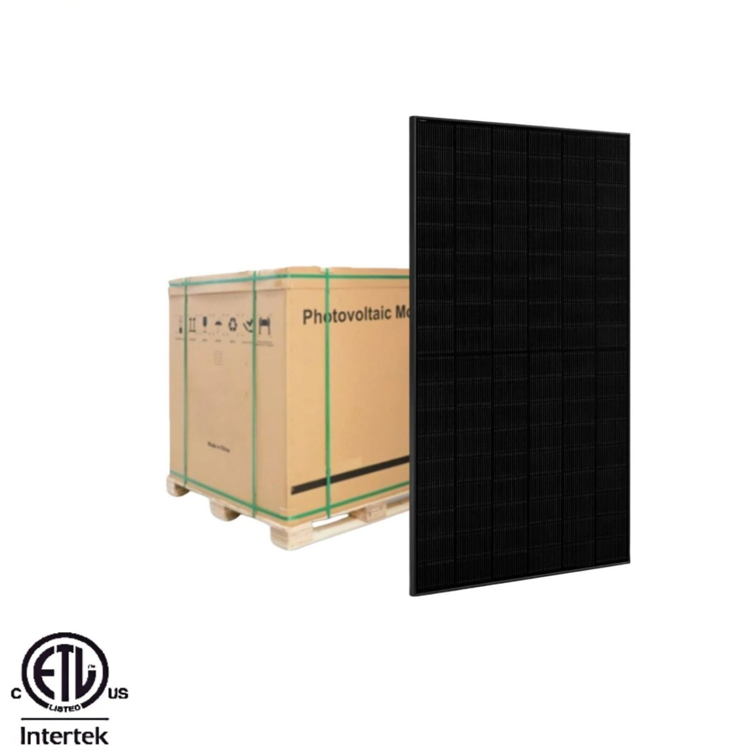 JA Solar JAM54D41 LB 445W N-Type Double Glass Bifacial Module(36pcs/Pallet)