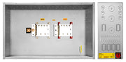 MidNite Solar MNBCB 1000 series battery combiner enclosure and busbar assembly