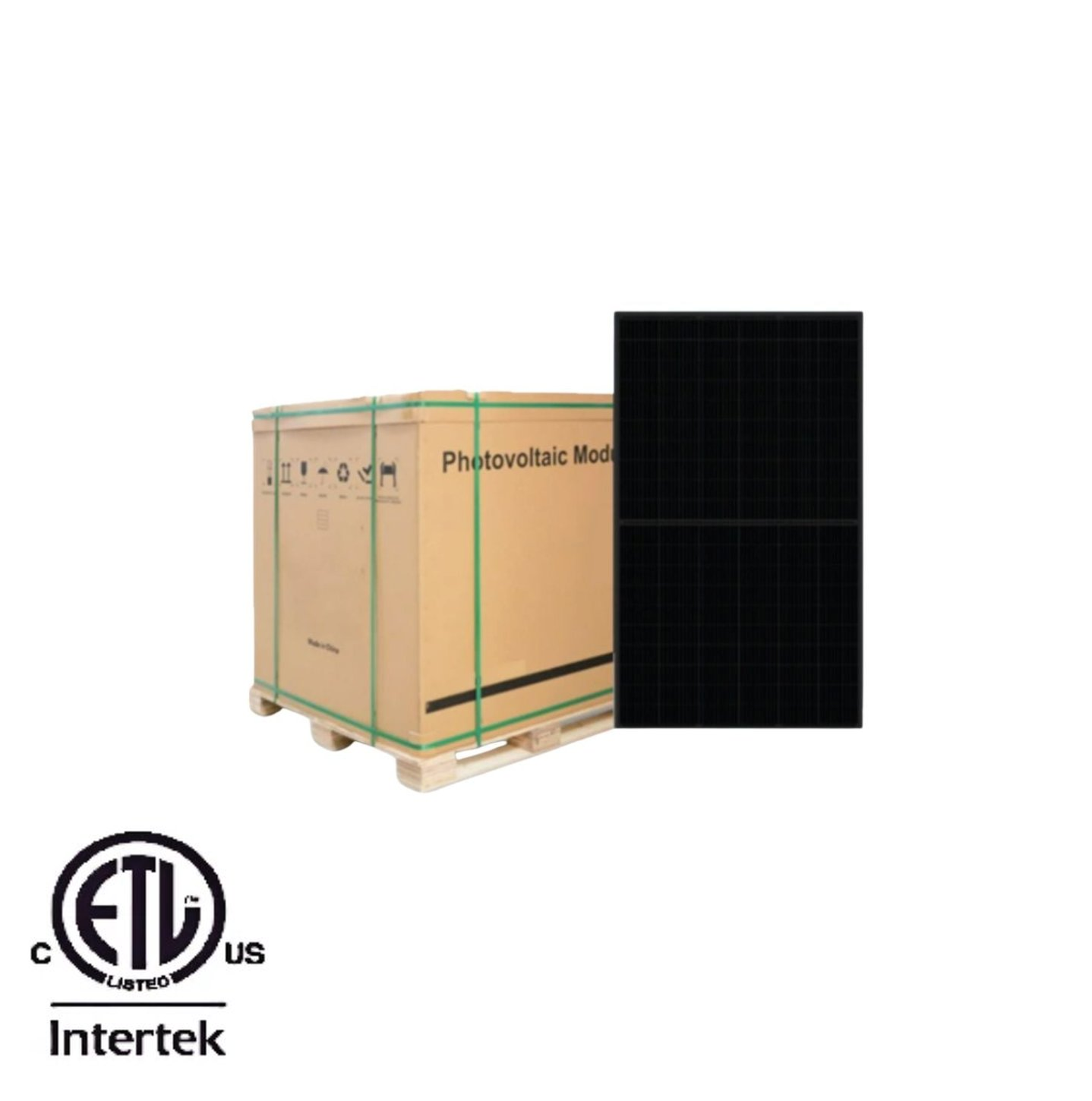 Philadelphia 440W Rigid Monocrystalline Bifacial Solar Panel (Pallet-37 Panels)