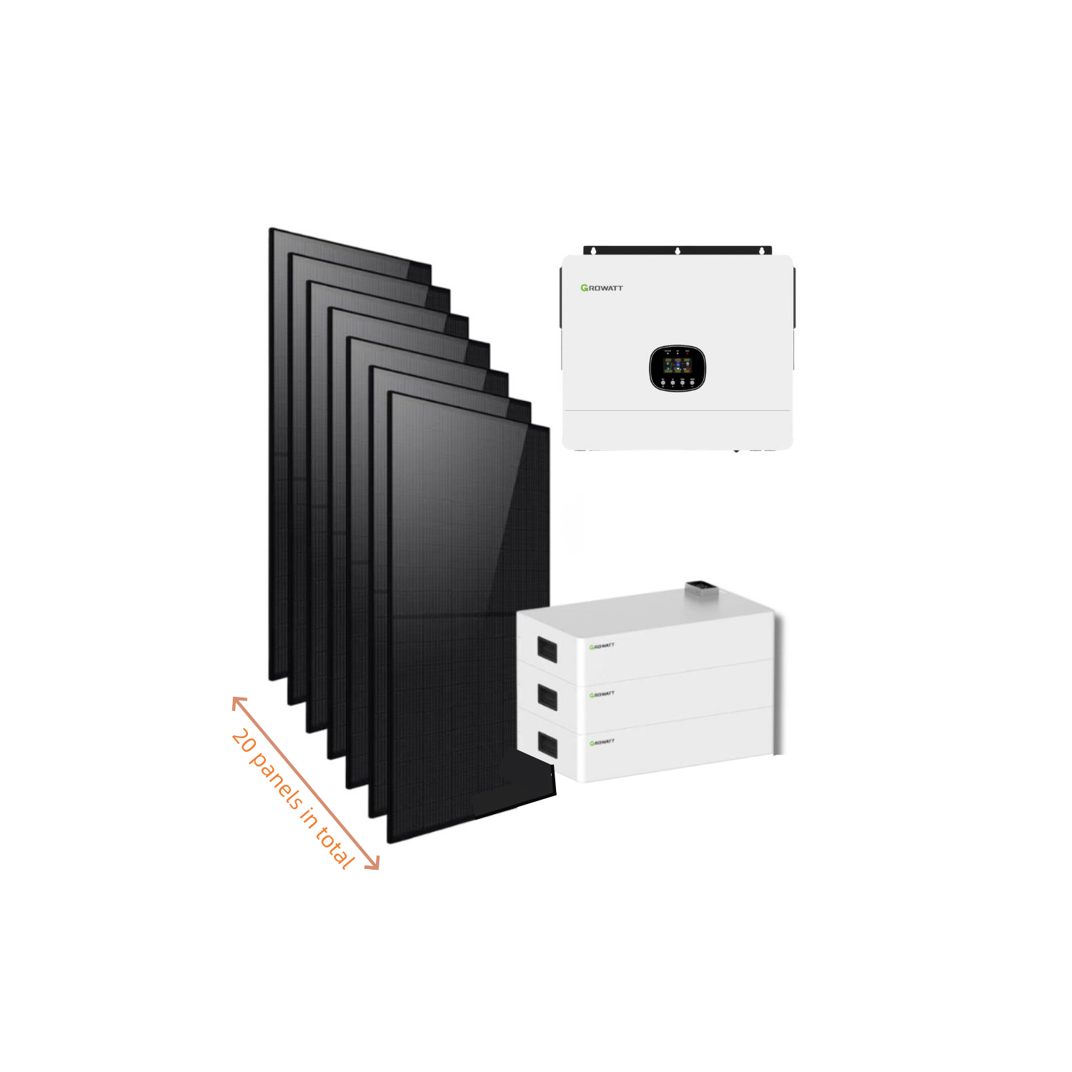 12kw off grid residential solar power systems
