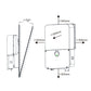 dimension of growatt inverter 7.6kw