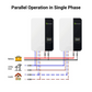 parallel connection off grid inverters in single phase 